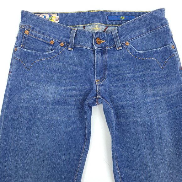 AG JEANS 👖 Womens Size 28. Boot Cut. Low-Rise. Medium Wash. - Picture 6 of 12